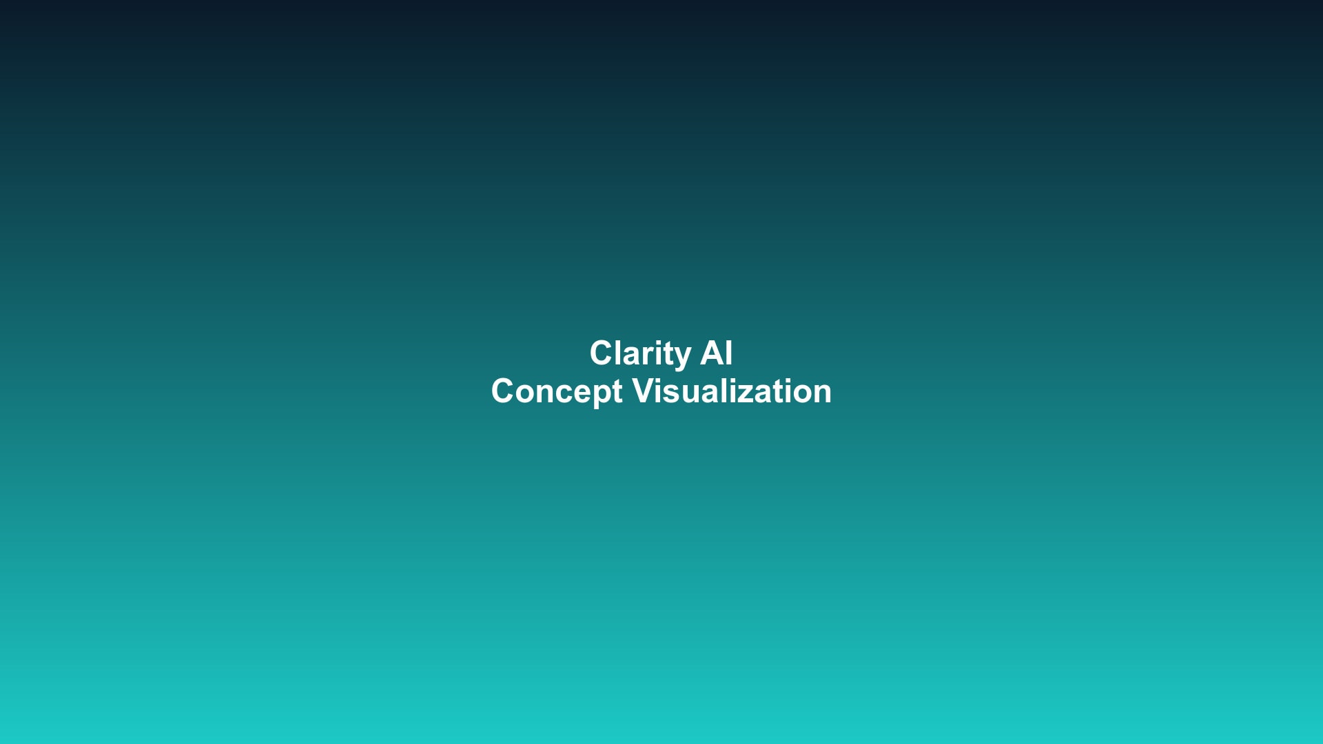 Clarity AI Concept Visualization